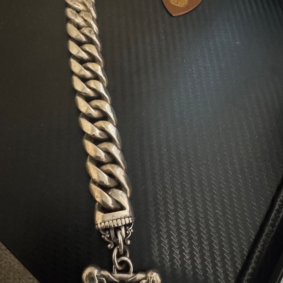 The Great Frog Thick Link Bracelet Sterling Silver - Picture 4 of 5